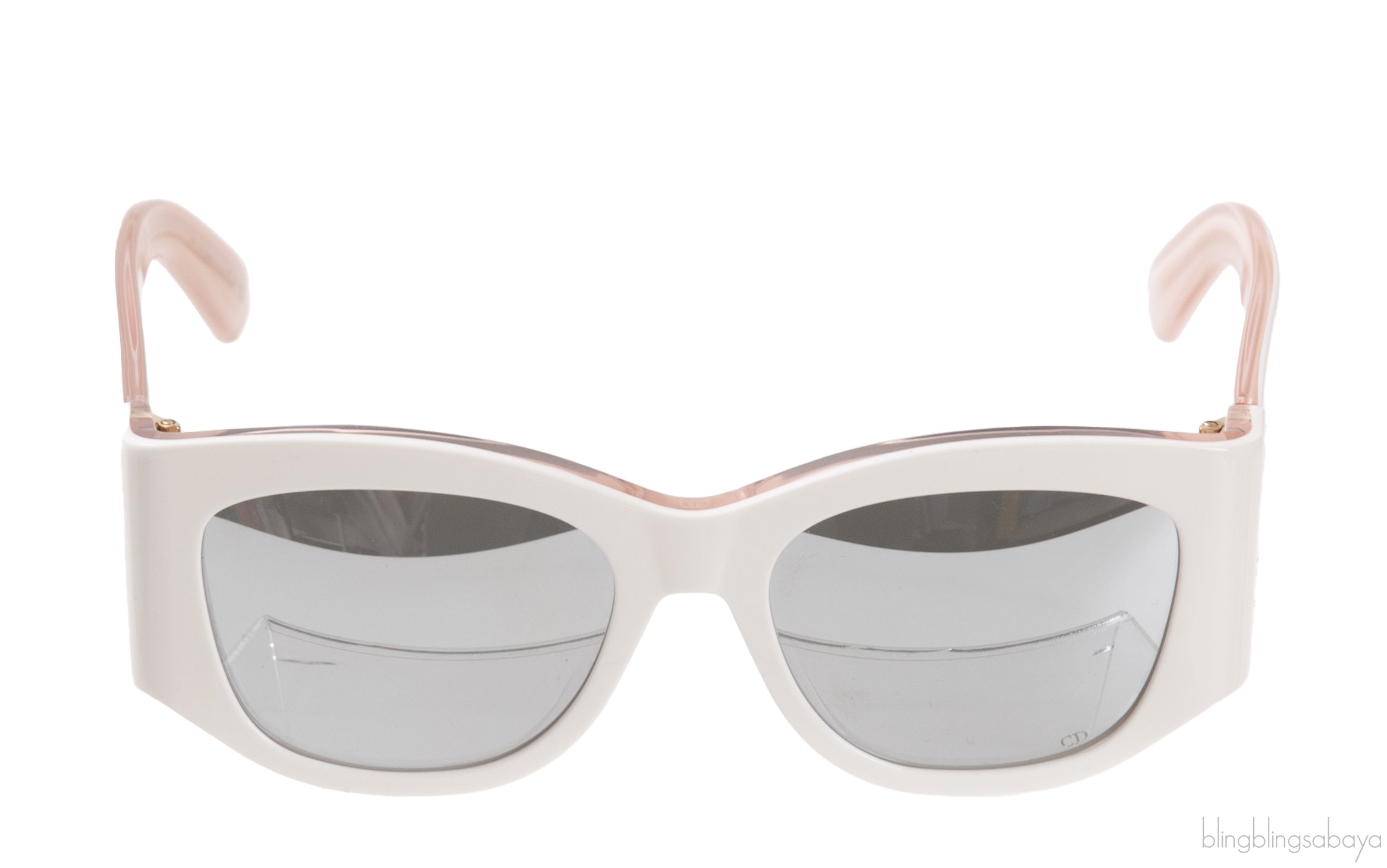 Christian Dior DiorNuit S11 99A4 White Pink Sunglasses