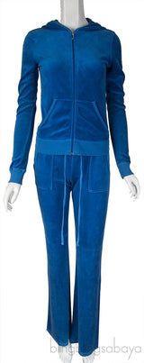 Blue Hoodie & Pants