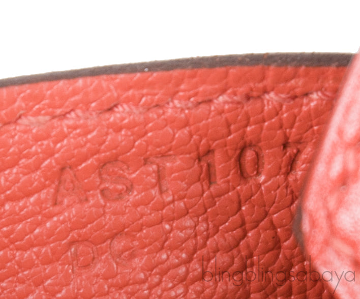 Birkin 30 Tadelakt Capucine GHW