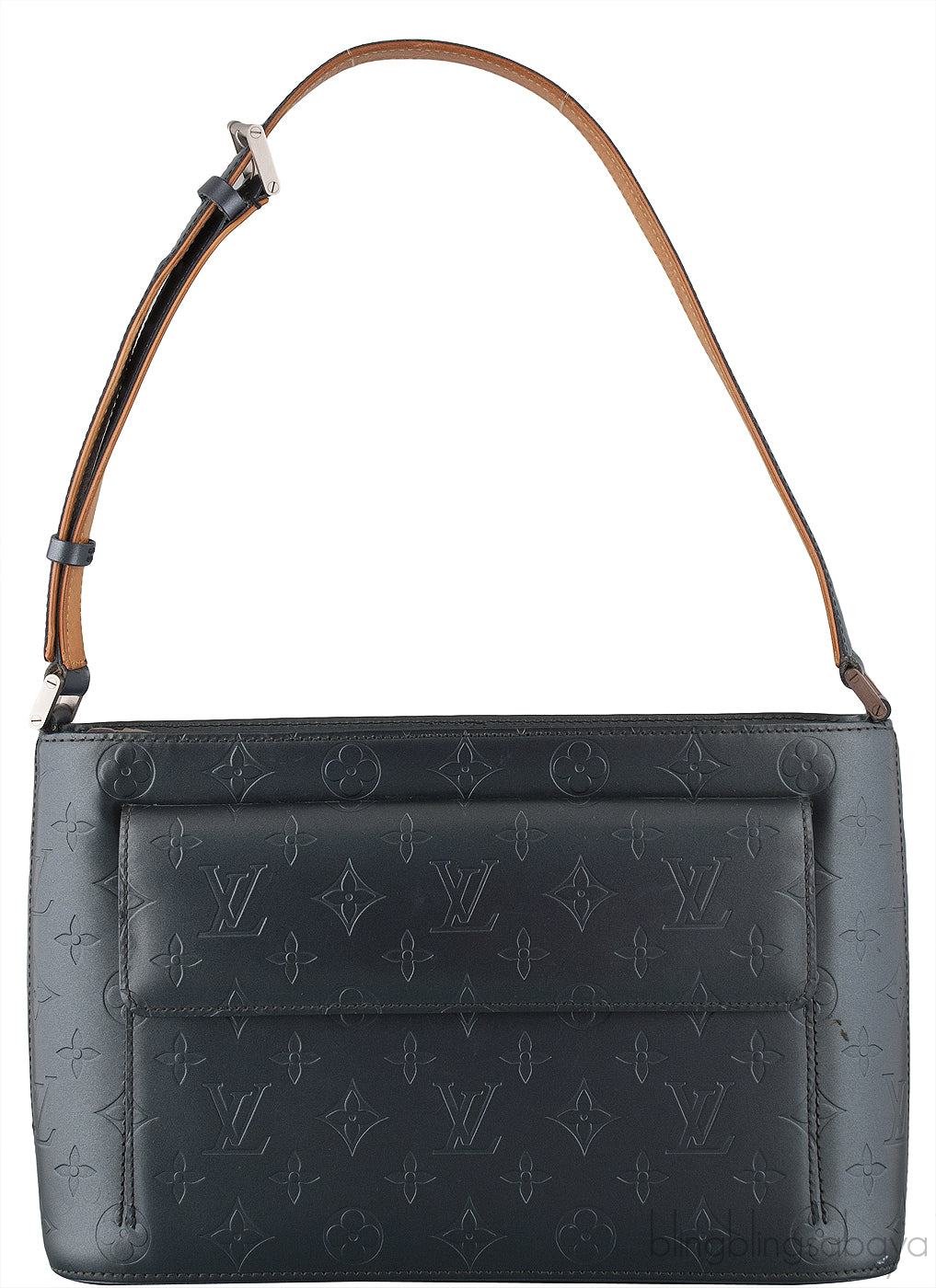 Louis Vuitton Allston Matte Blue Grey Monogram