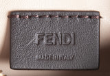 Nano Fendigraphy Grey Leather Charm