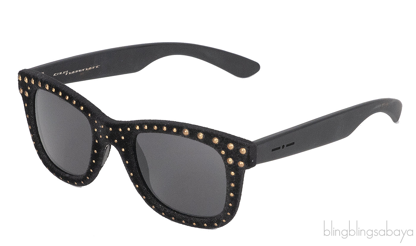 Italia Independent 090VR Black Velvet Sunglasses