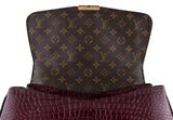Burgundy Grand Marriage Monogramissime Bag