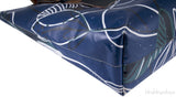 Blue Printed PVC Tote