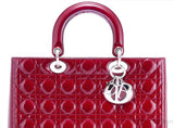 Patent Red Lady Dior