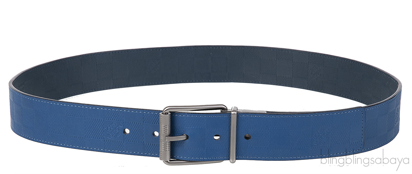 Blue Damier 40 MM Reversible Belt