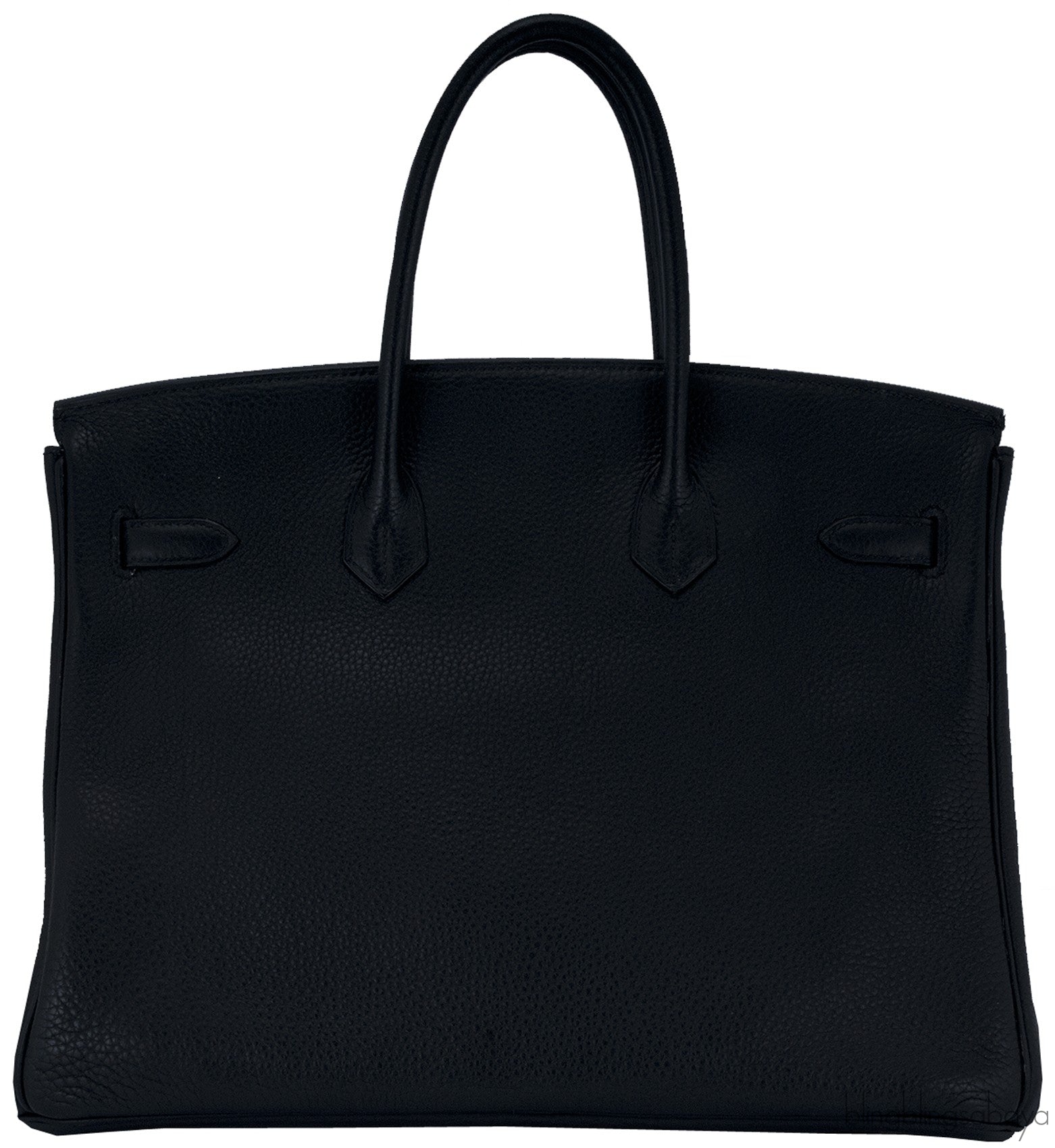 Birkin 35 Black Taurillon Clem GHW