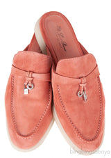 Babouche Charms Walk Suede Loafer