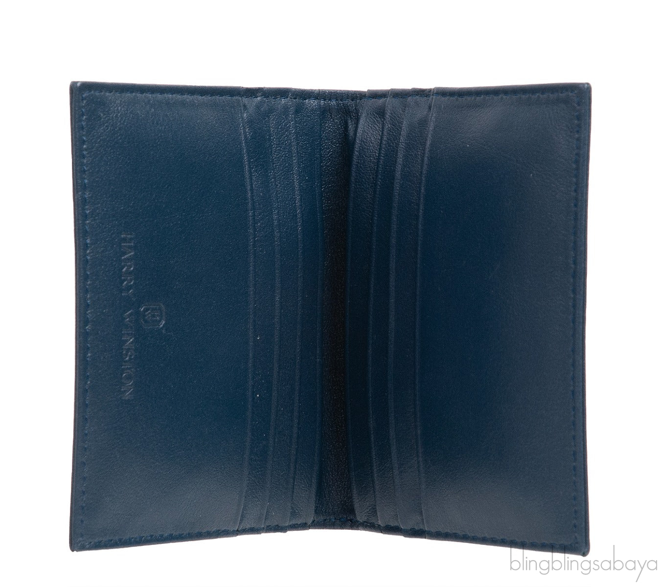 Dark Blue Bi-fold Cardholder