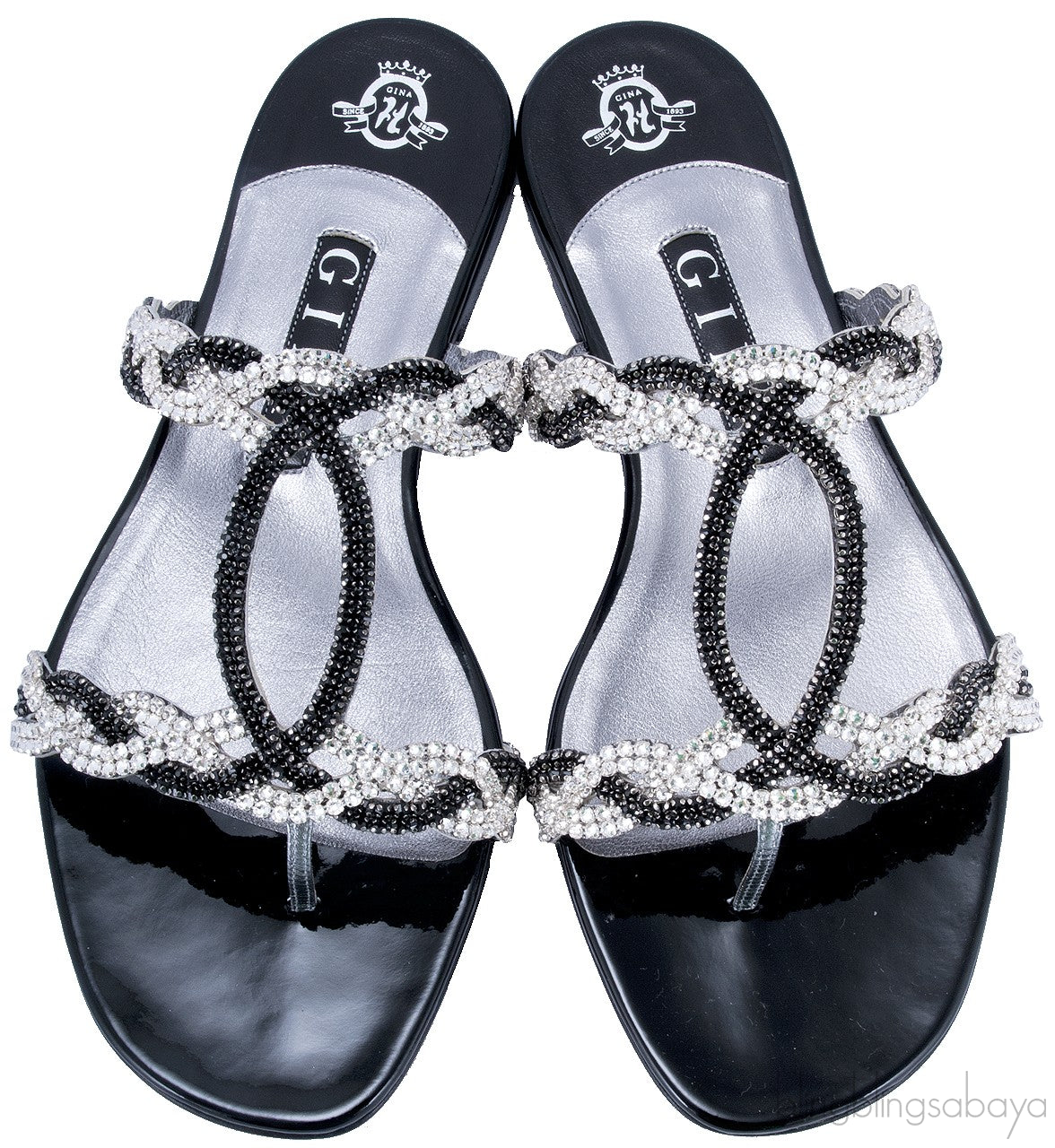 Gina Isabel Jewelled Flat