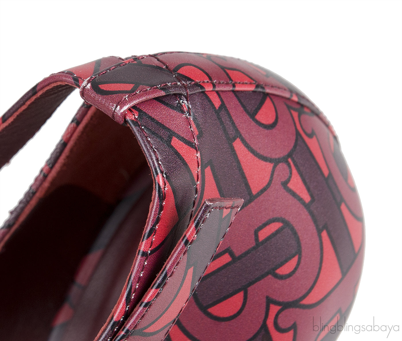 Red Wiltkin Logo Print Slingback