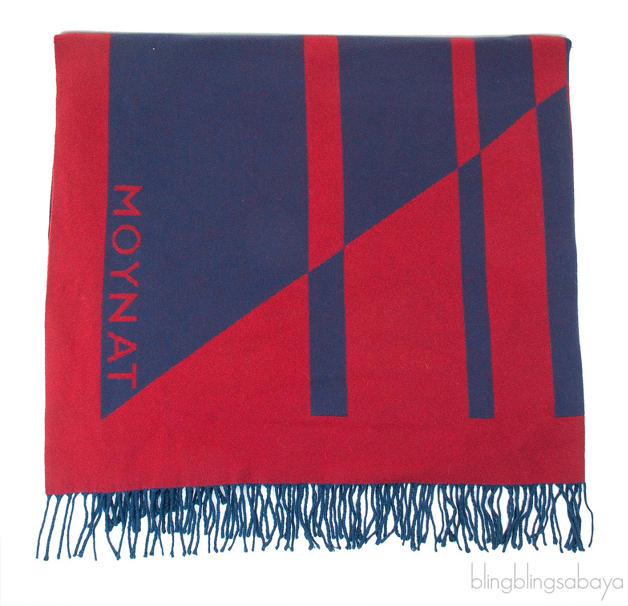 Red & Blue Blanket Throw