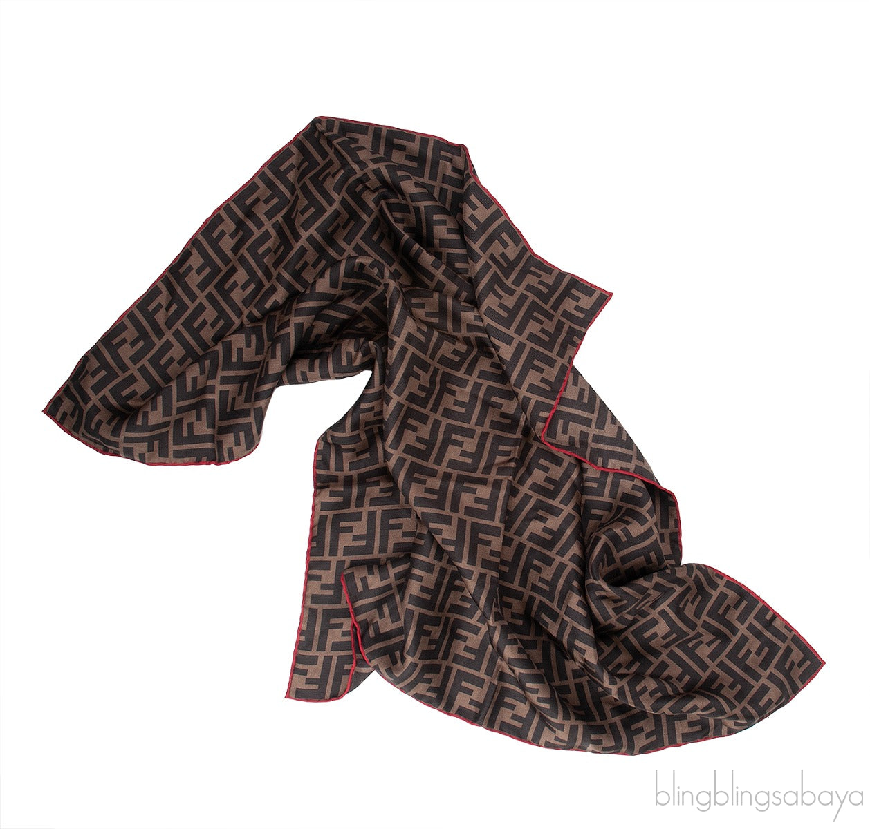 Fendirama FF Silk Foulard Scarf