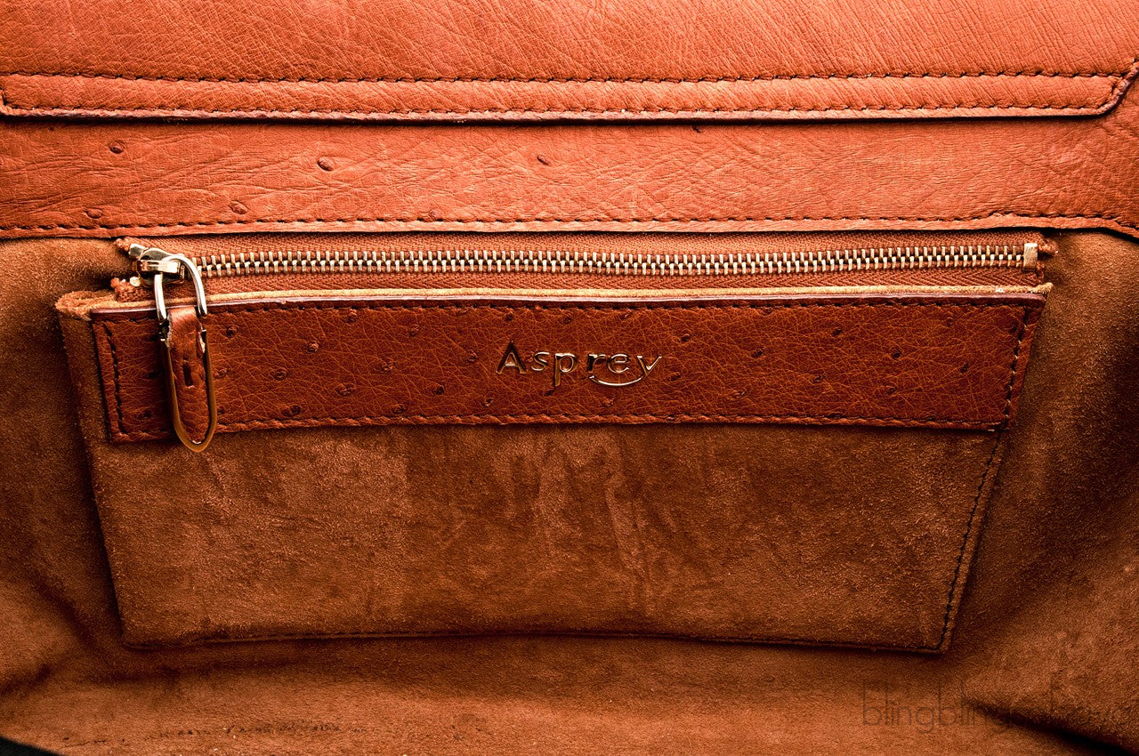 1781 Baby Stretch Cognac Ostrich