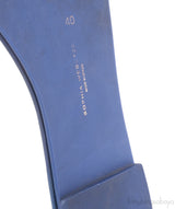Lilico Appliqué Blue Leather Sandals