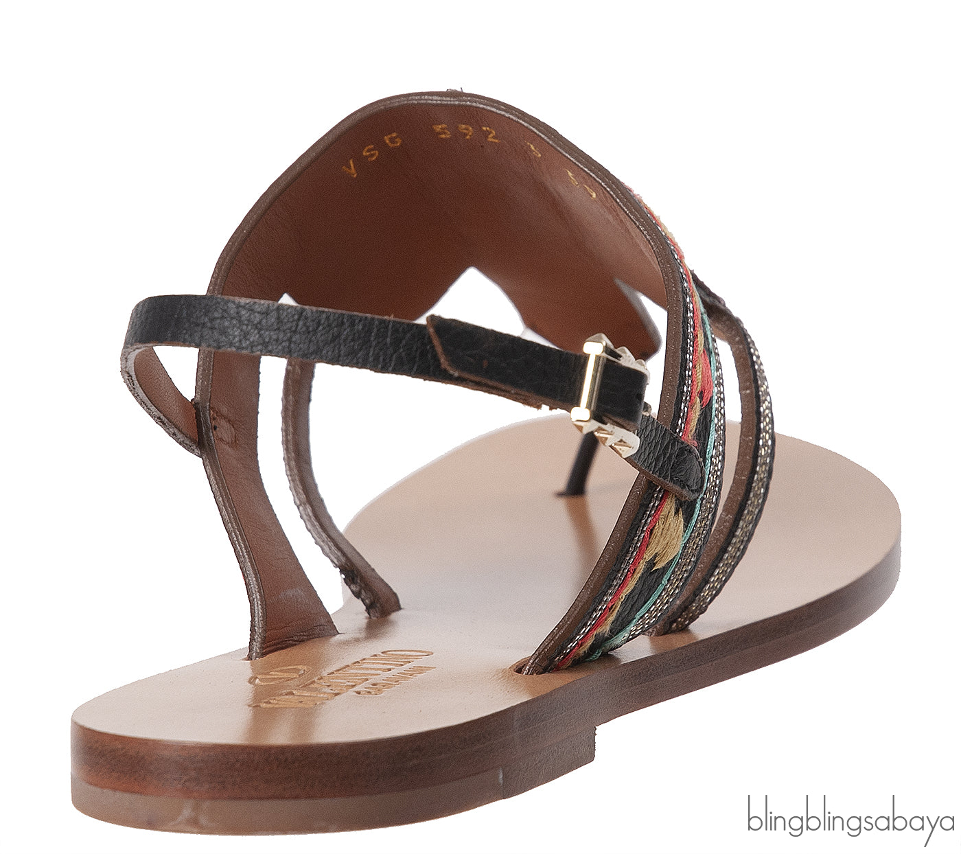 Valentino Garavani Multi-color Slip On Sandals