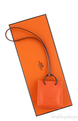 Orange Bag Charm