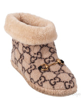 GG Horsebit Merino Ankle Boots