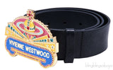 Saturn Crystal Embellished Belt