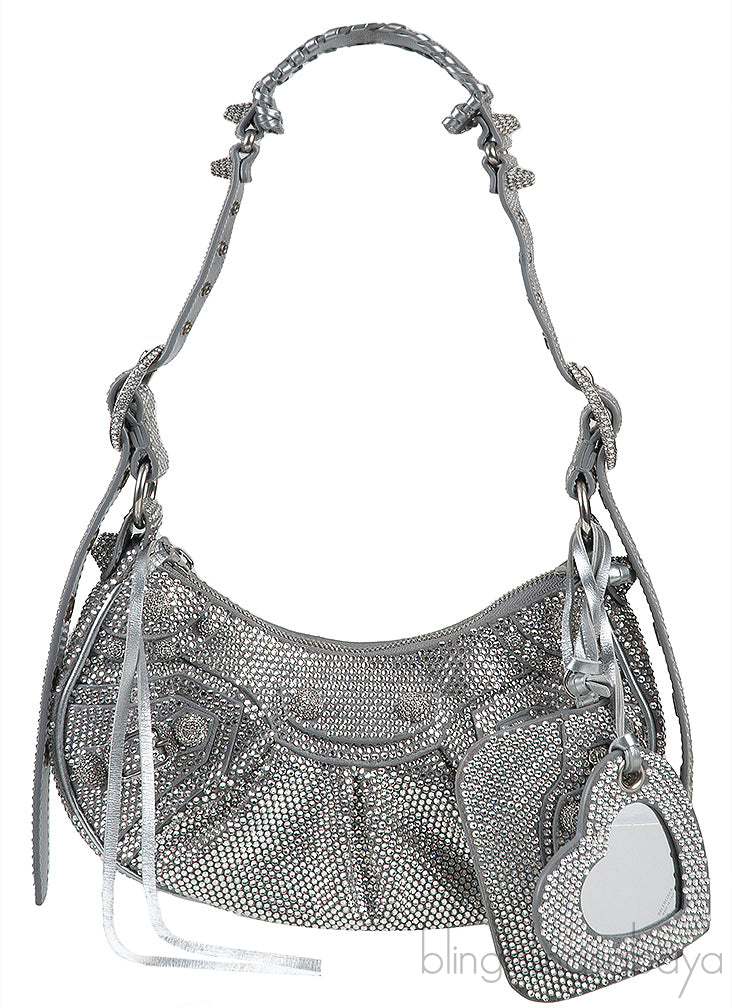Le Cagole XS Rhinetone Shoulder Bag