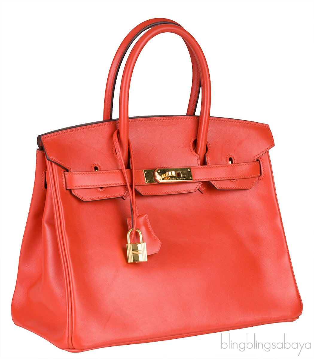 Birkin 30 Tadelakt Capucine GHW