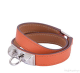 Rivale Oranged Double Tour Bracelet