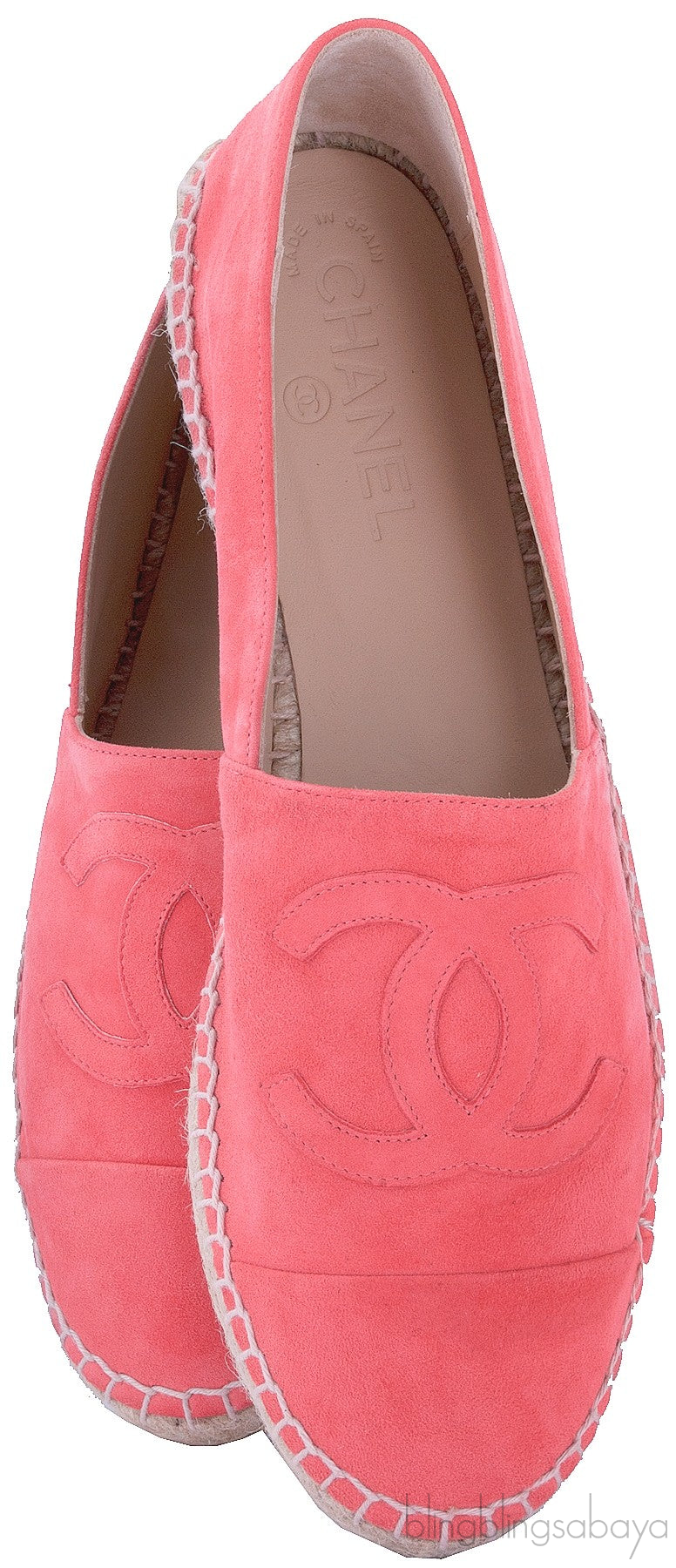 CC Suede Coral Espadrille