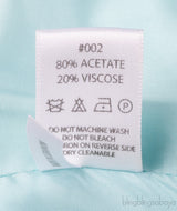 Light Blue Crystal Embellished Cape Gown