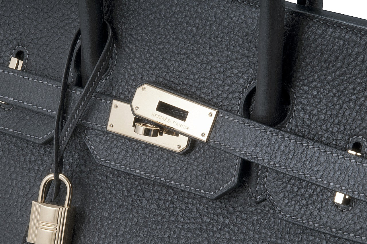 Birkin 35 Graphite GHW