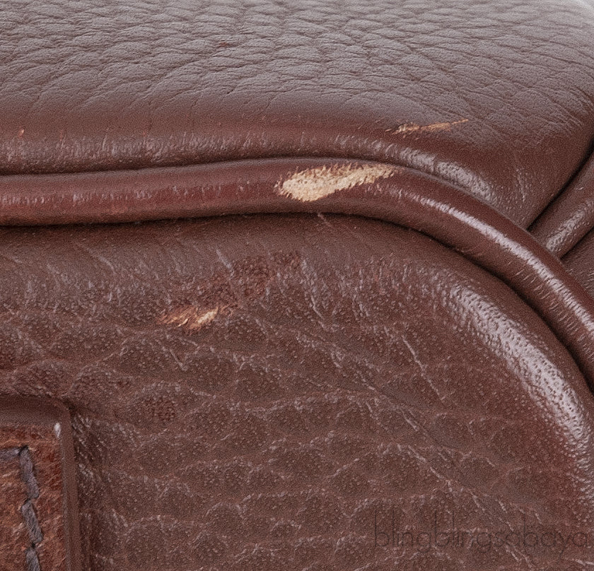 Birkin 40 Dark Brown Ardennes GHW