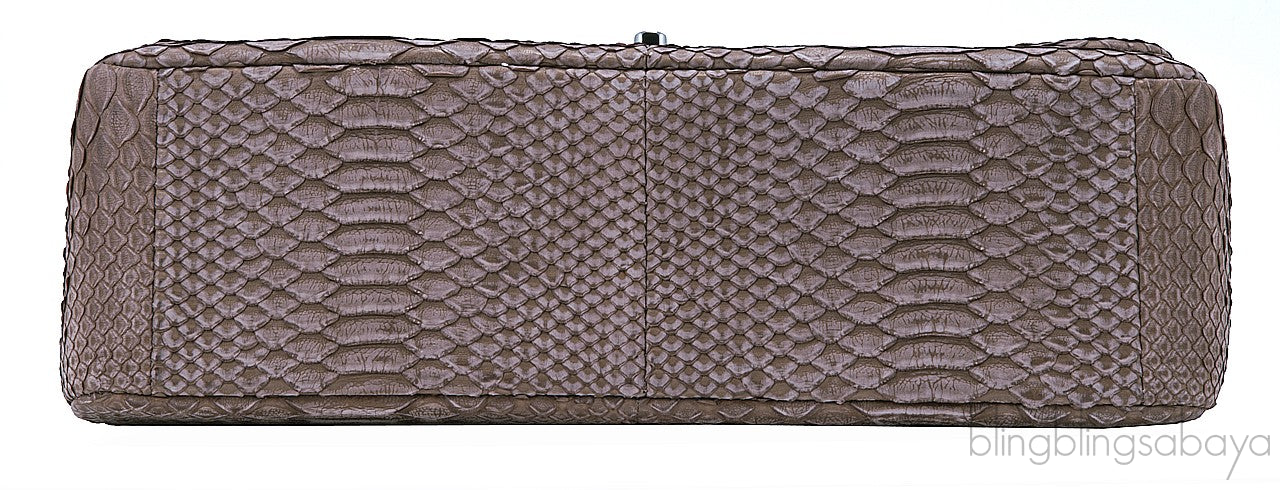 Jumbo CC Brown Python Flap