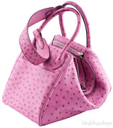 Lindy Ostrich Fushia