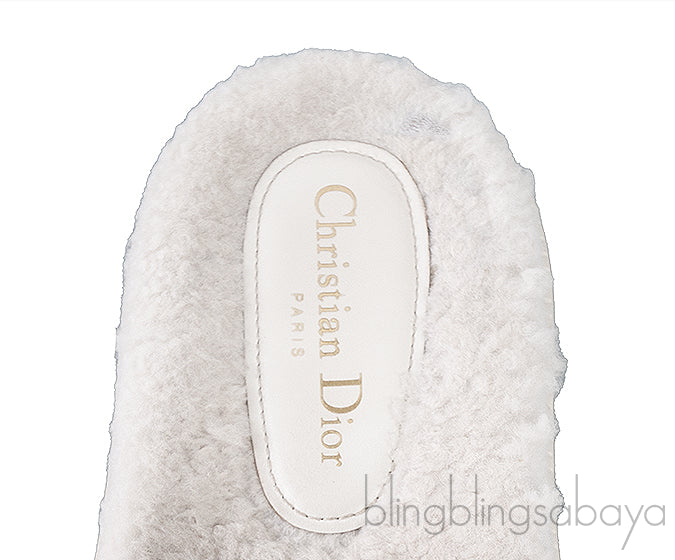 Dway Shearling Slide