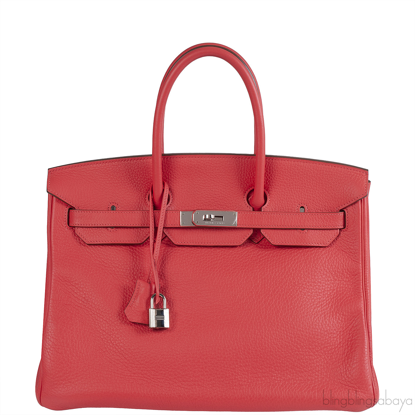 Hermes Birkin 35 Bougainvillea Taurillon Clem PHW