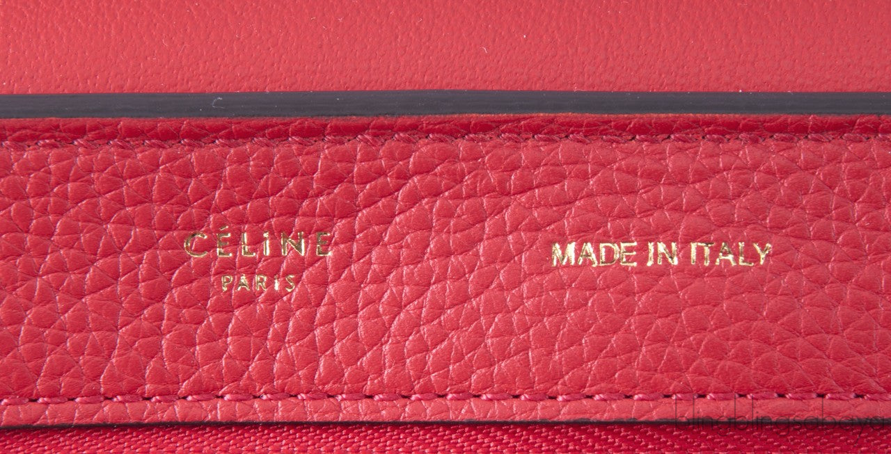 Trapeze Luggage Coquelicot Red