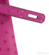 Birkin 35 Fuchsia Ostrich PHW