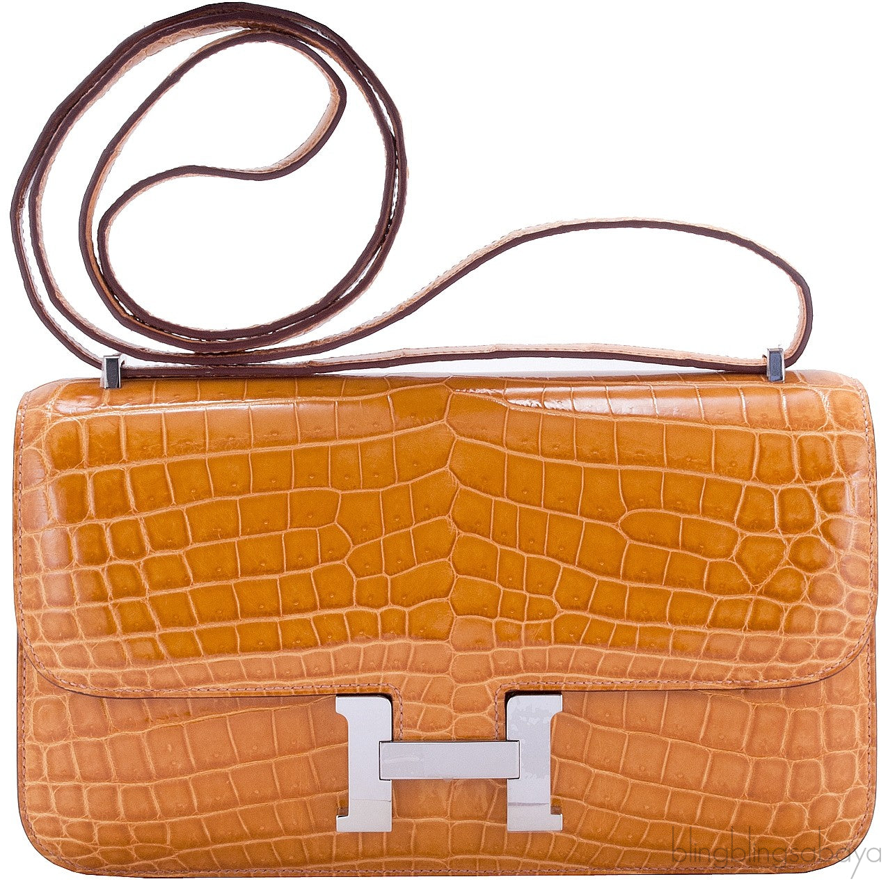 Constance Elan Saffron Crocodile PHW
