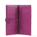 Hermes Bearn Rose Tyrien Crocodile Wallet
