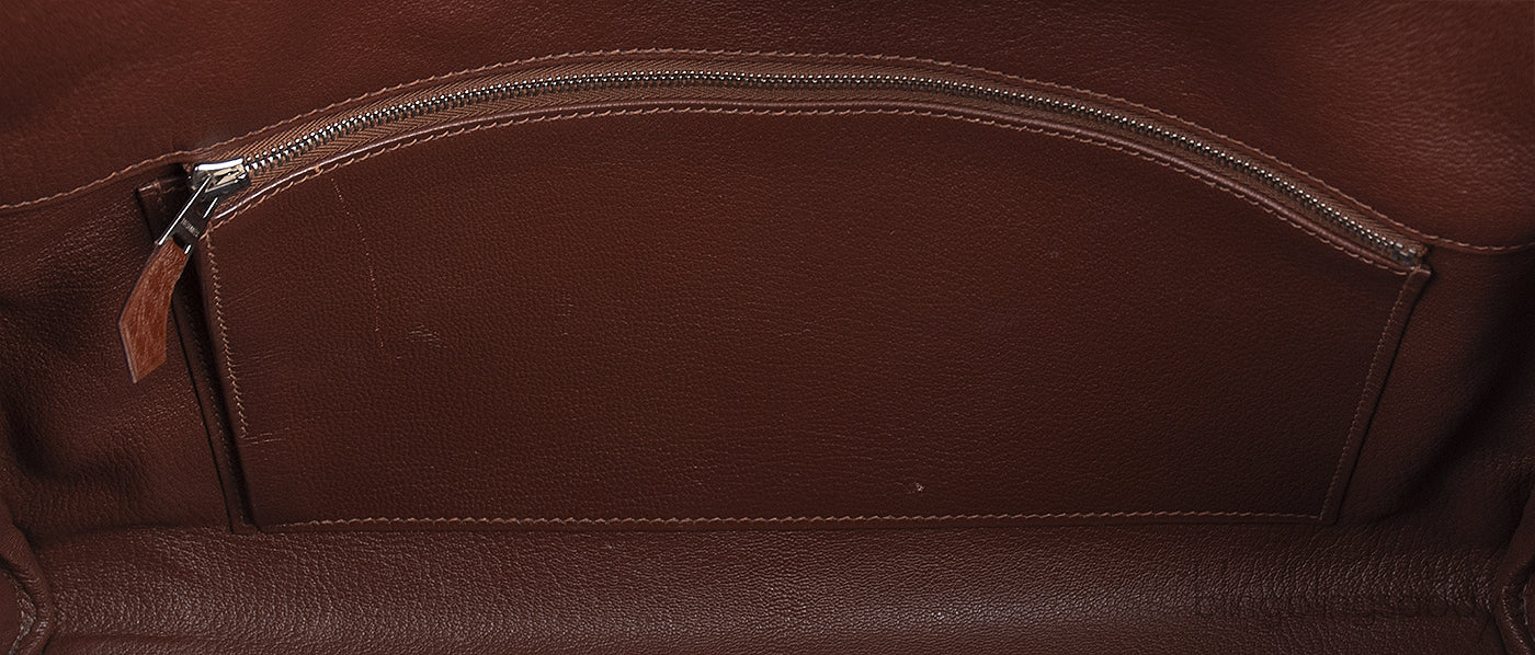 Birkin 35 Mosaic Canvas Buffalo PHW