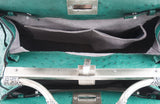Green Ostrich Jade Handle Bag