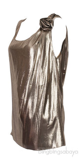 Metallic Sleeveless Top