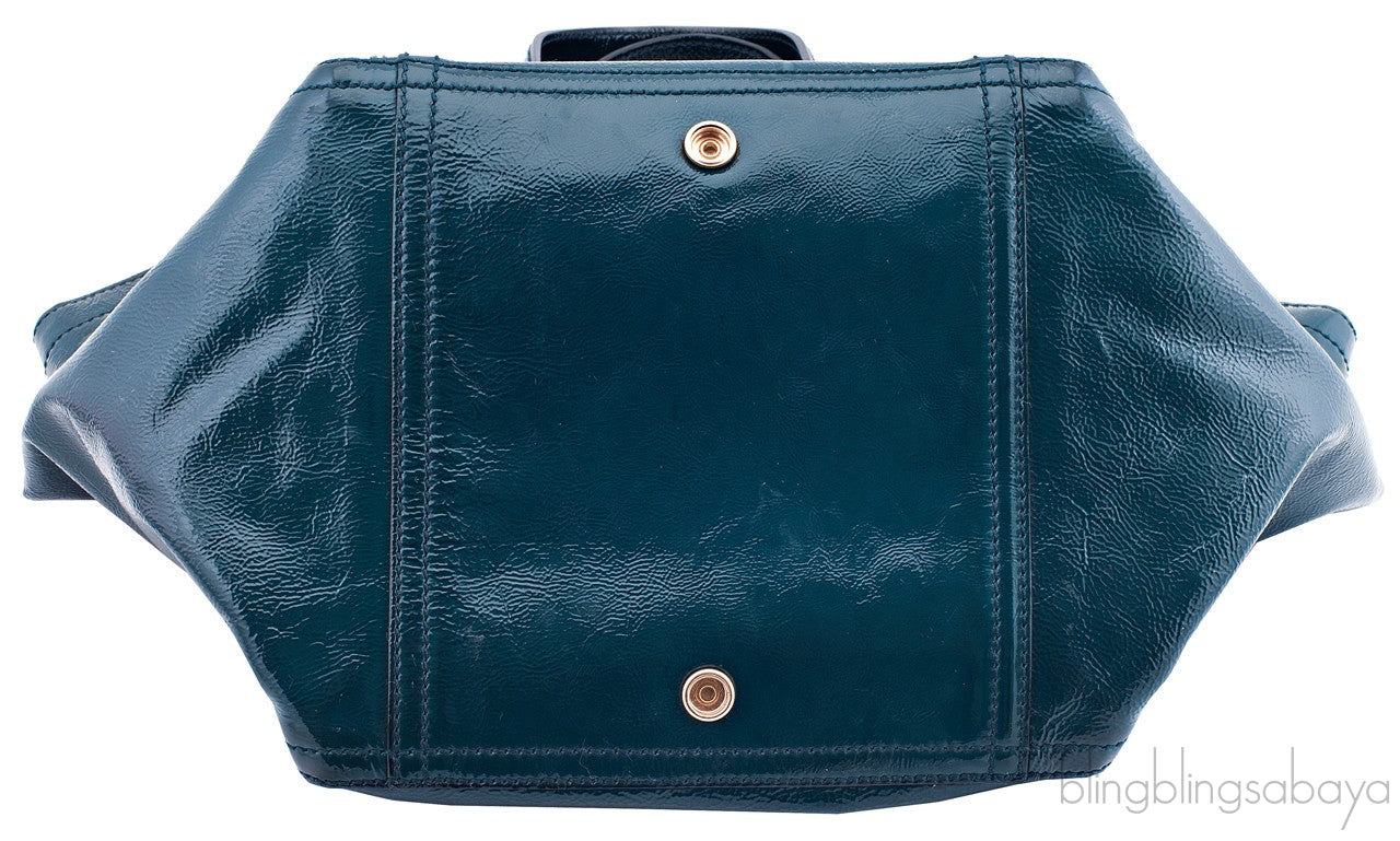 Downtown Patent Leather Tote