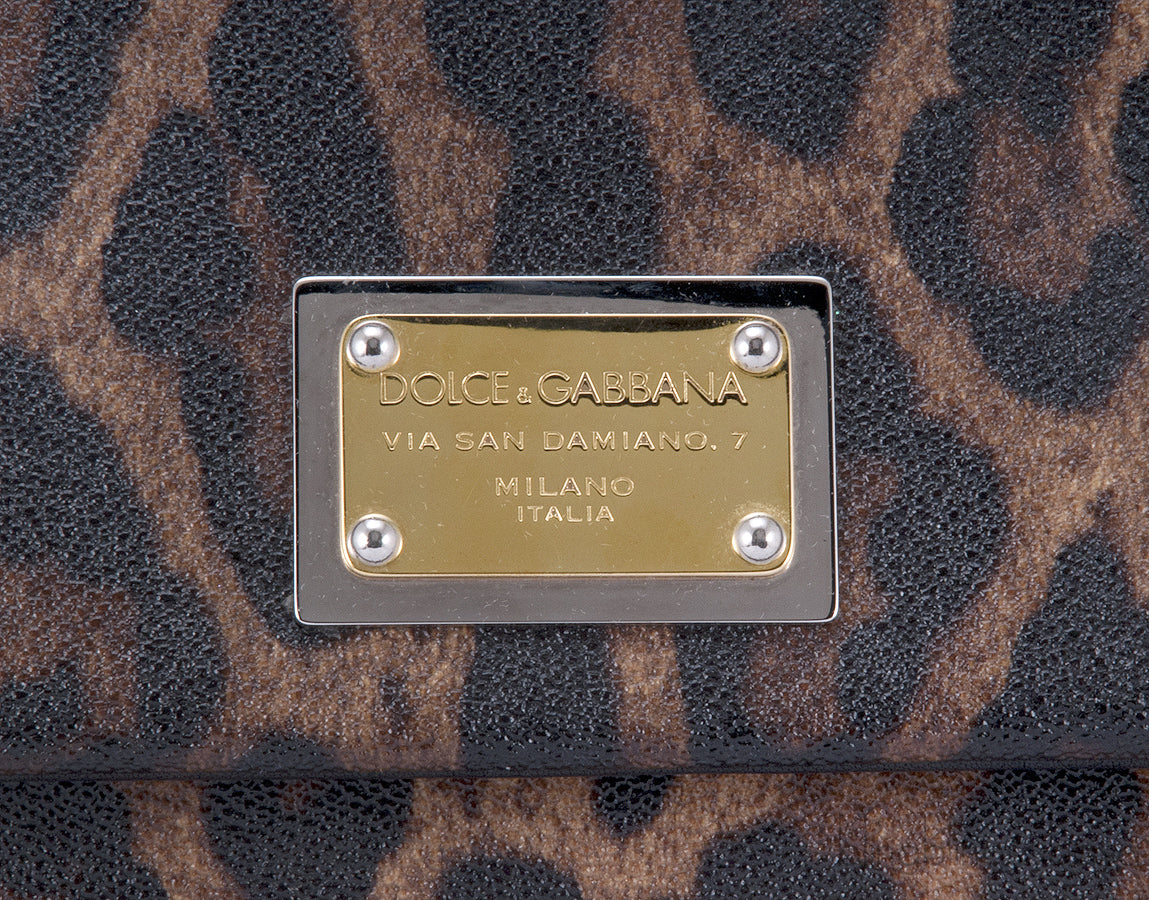 Miss Sicily Leopard Shoulder Bag