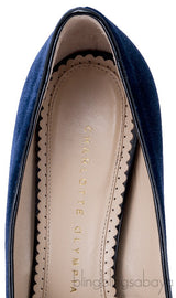Kitty Velvet Pumps