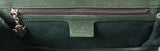 Gucci Forest Green Medium Crocodile Bamboo Top Handle Bag