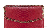 Red Python Clutch Grand