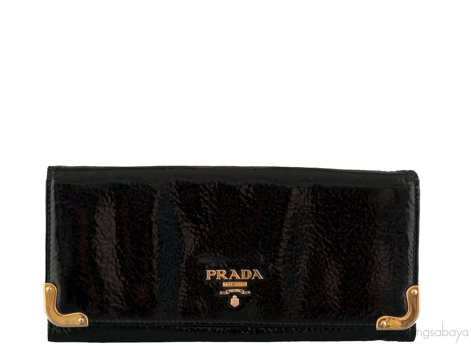 Black Patent Wallet