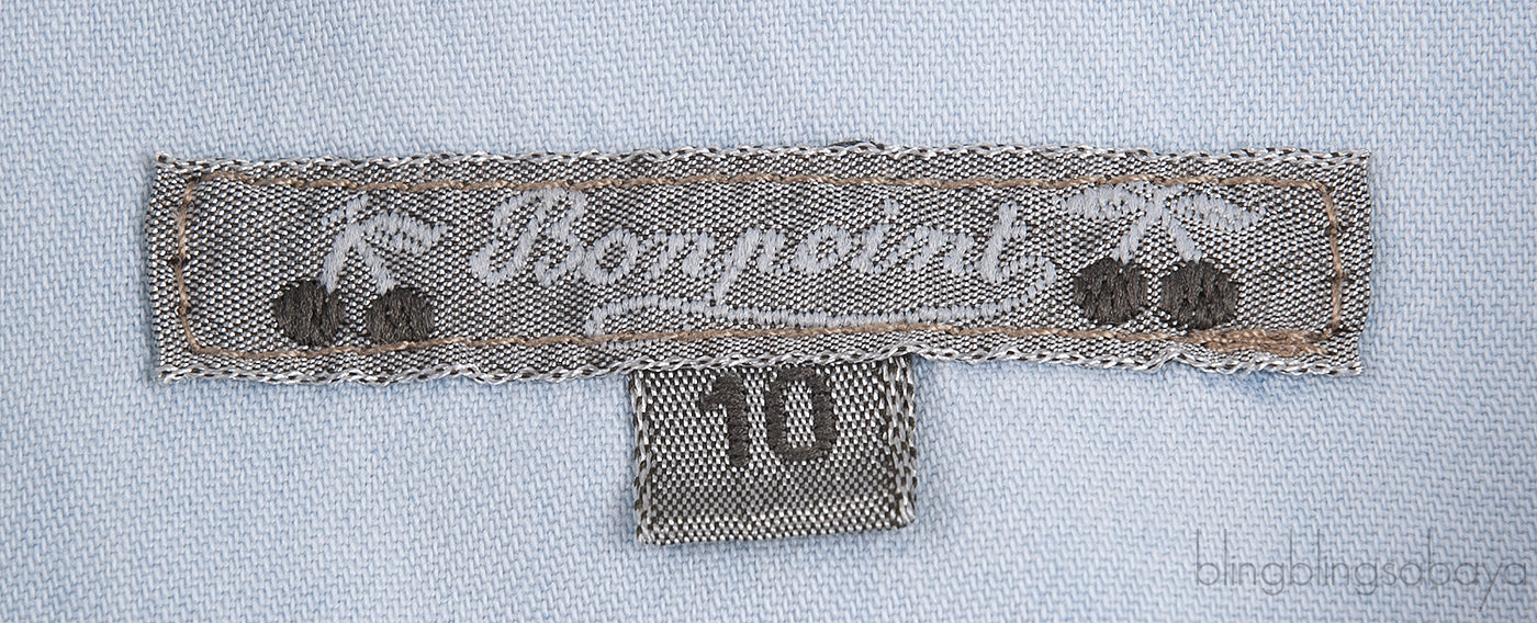 Pale Blue Kids Longsleeve Denim Shirt