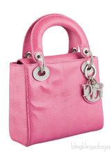 Lady Dior Pink Mini Lizard