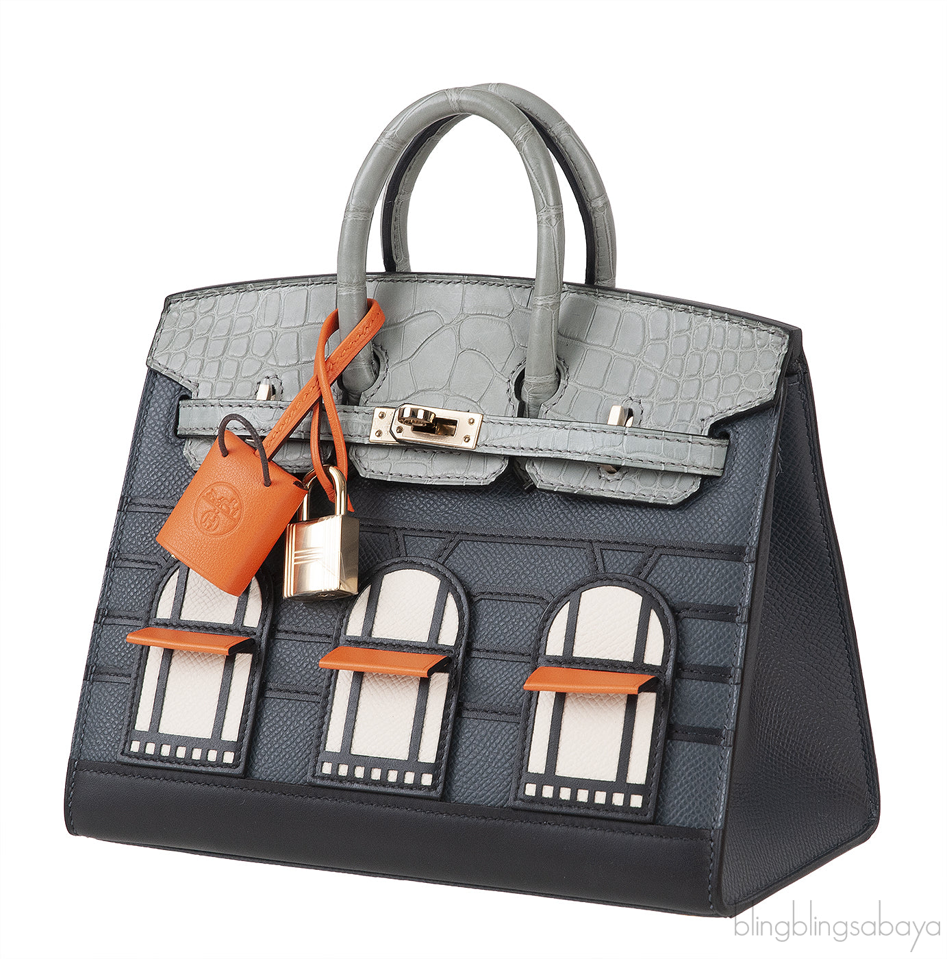 Birkin 20 Sellier Faubourg Rainy Days Crocodile Bag
